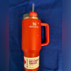 Stanley Heart Pattern Valentine’s Day Red Tumbler